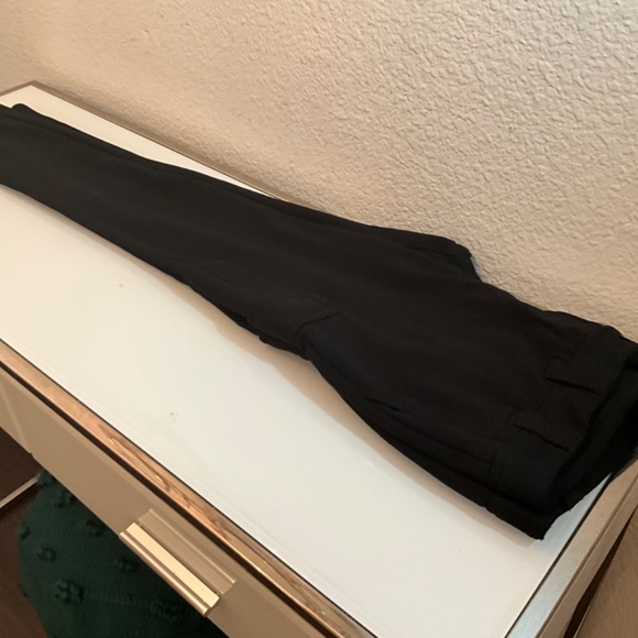 Express jetblack skinny Cargo & Zipper style  jeggings size M ( lot of 2 pairs) - Picture 6 of 11